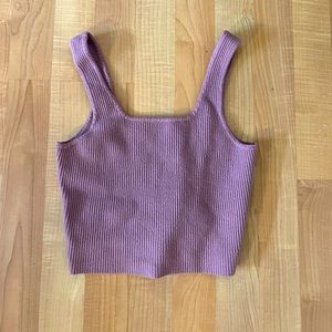 Lavender croptop
